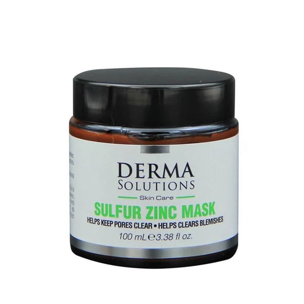 Derma Solutions Sulfur Zinc Mask 100 ml ürün görseli 1