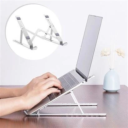 Ayarlanabilir Dizüstü Destek Tabanı Tamamen Katlanabilir Taşınabilir Laptop Yükseltici ürün görseli 1