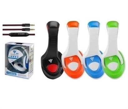 Vykon MQ4440mm Sürücülü Mikrofonlu Bilgisayar Kulaklığı Jak Girişli ürün görseli 1