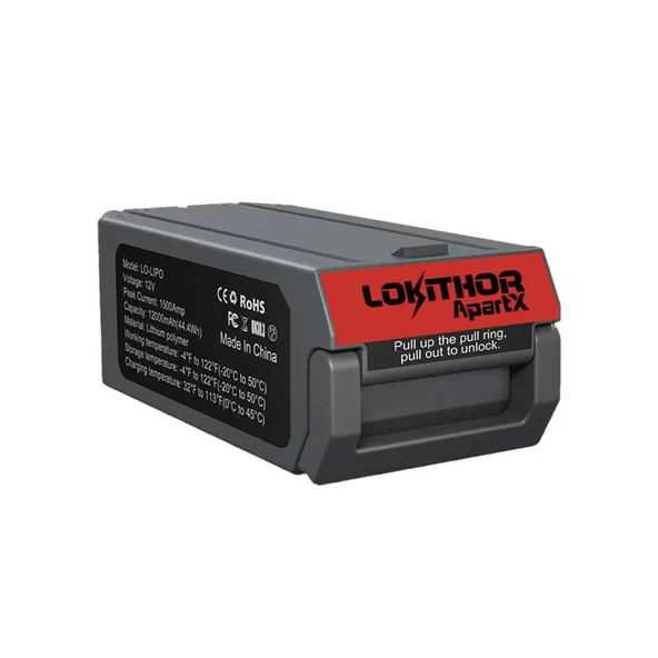 Lokithor LIPO 14.8Volt Li-Polimer 1500A Takviye Gücü APARTX ile Uyumlu Yedek Akü ürün görseli 1