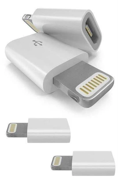 Apple iPhone / iPad Micro Usb Dönüştürücü Adaptör OTG Aparat - Resim 12
