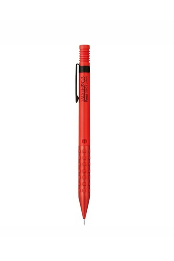 Pentel Q1003 Teknik Çizim Kalemi 0.3 mm Metalik Kırmızı ürün görseli 1