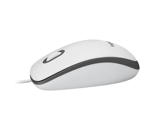 LOGITECH M100 KABLOLU BEYAZ MOUSE - 910-006764 - Resim 3