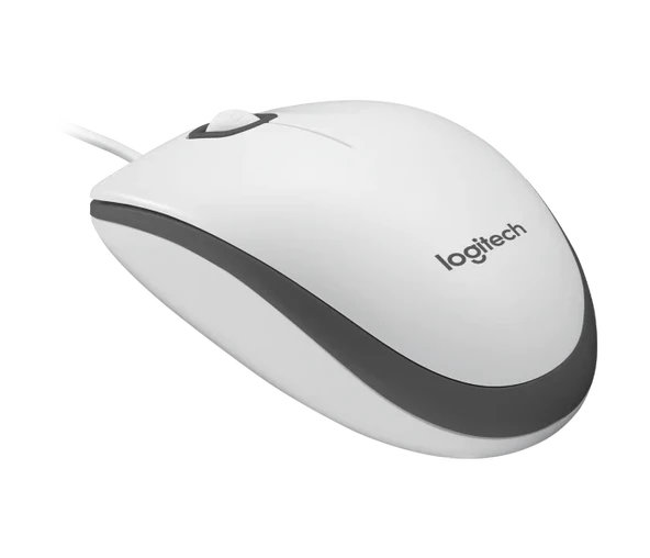 LOGITECH M100 KABLOLU BEYAZ MOUSE - 910-006764 - Resim 4