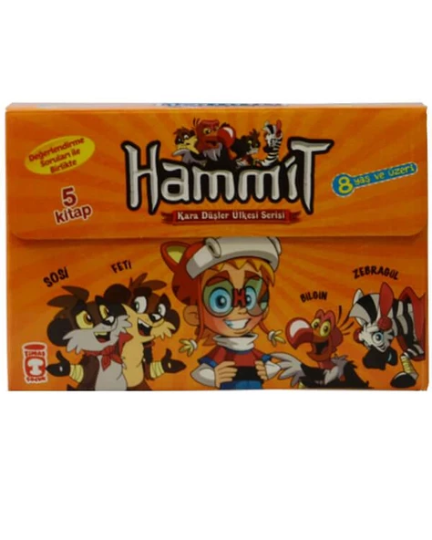 Hammit Kara Düşler Ülkesi Serisi Kitap Seti Timaş Çocuk ürün görseli 1