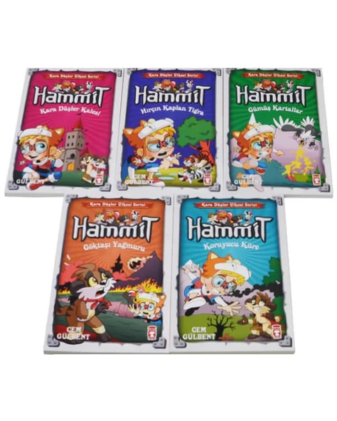 Hammit Kara Düşler Ülkesi Serisi Kitap Seti Timaş Çocuk - Resim 2