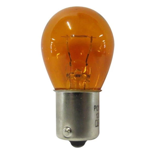Brio Ampul Yuvarlak Fren Sinyal Portakal 12V 21W 7507 10 Lu ürün görseli 1