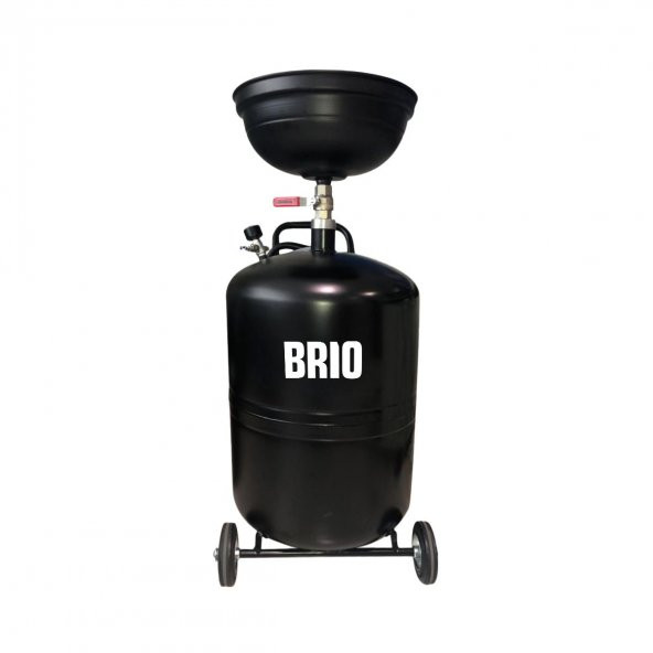 Brio Havalı Yağ Boşaltma Kovası Hunili 80 Lt ürün görseli 1