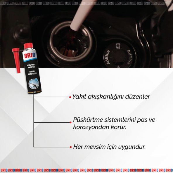 Brio Dizel Yakıt Antifrizi 300 Ml - Resim 3
