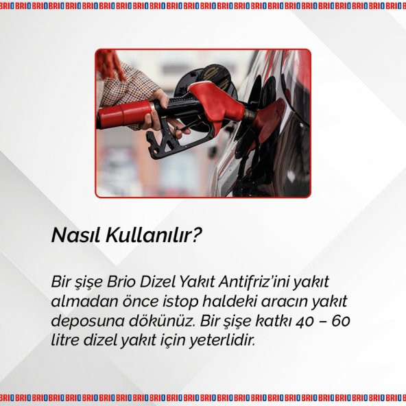 Brio Dizel Yakıt Antifrizi 300 Ml - Resim 4