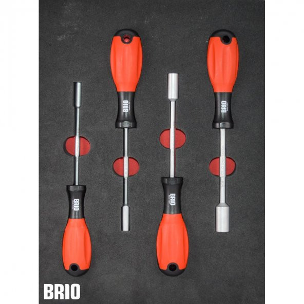 Brio Tornavida Seti Lokma 4 Parça 7-8-10-13 Sünger Yataklı ürün görseli 1