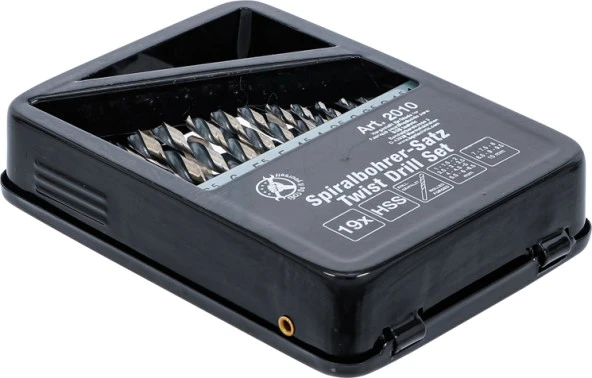 Bgs Matkap Ucu Seti 1-10 19 Parça - Resim 6