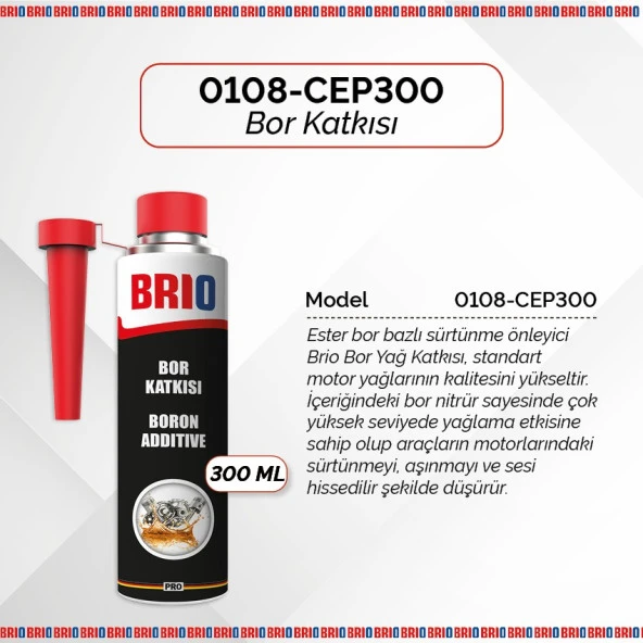 Brio Bor Yağ Katkısı 300 Ml - Resim 2