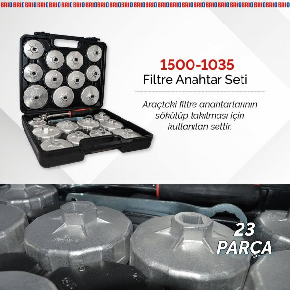 Bgs Filtre Anahtar Seti 23 Parça - Resim 2