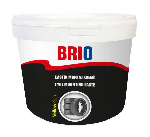 Brio Lastik Montaj Kremi Sarı 5 Kg ürün görseli 1