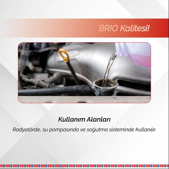 Brio Antifriz Kırmızı 3 L -56 Derece - Resim 4