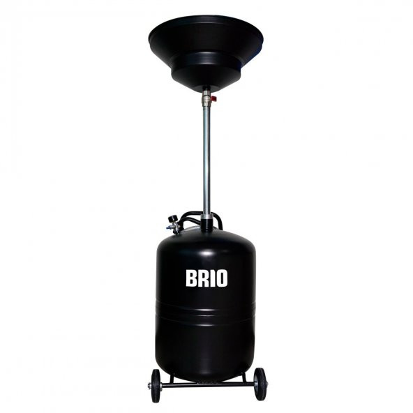 Brio Havalı Yağ Boşaltma Kovası Büyük Hunili 80 Lt ürün görseli 1