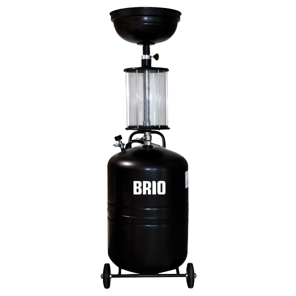 Brio Havalı Karterden Yağ Boşaltma Cihazı Fanuslu Seviye Gösterge Camlı Hunili 80+9 Lt ürün görseli 1