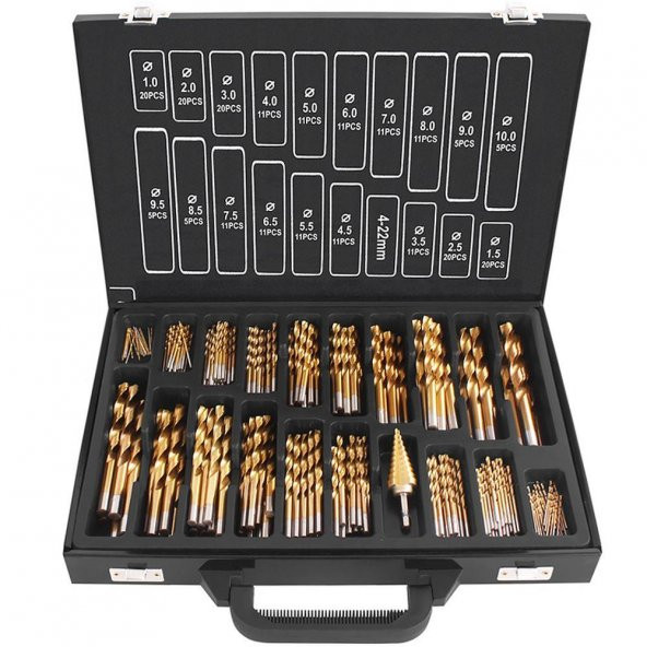 Brio Matkap Ucu Seti 1-10 231 Parça Hss Tin Kaplı ürün görseli 1