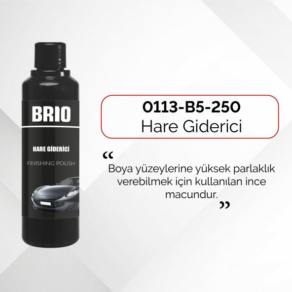 Brio Hare Giderici 250 Ml - Resim 2