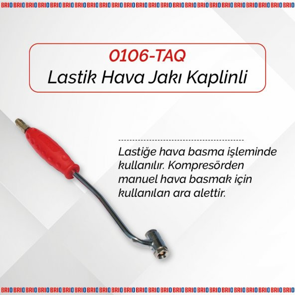 Brio Lastik Hava Jakı Kaplinli - Resim 2