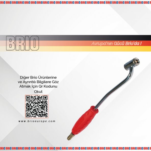 Brio Lastik Hava Jakı Kaplinli - Resim 4
