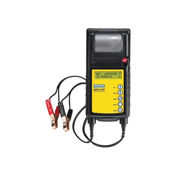 Mıdtronıcs  Akü Test Cihazı Yazıcılı 12V Auto İngilizce ürün görseli 1