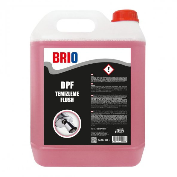 Brio Dpf Dizel Partikül Filtre Temizleme 5 L ürün görseli 1