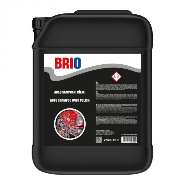Brio Araç Şampuanı Cilalı Plus 25Kg-Max 1/90 ürün görseli 1