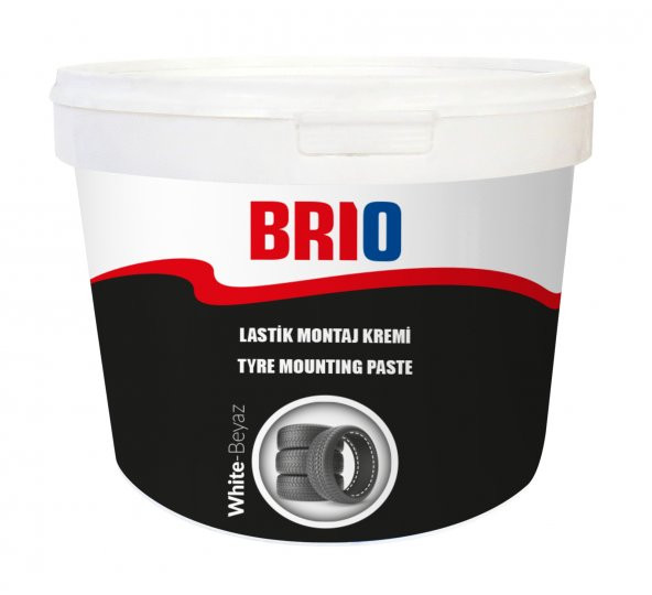 Brio Lastik Montaj Kremi Beyaz 5 Kg ürün görseli 1