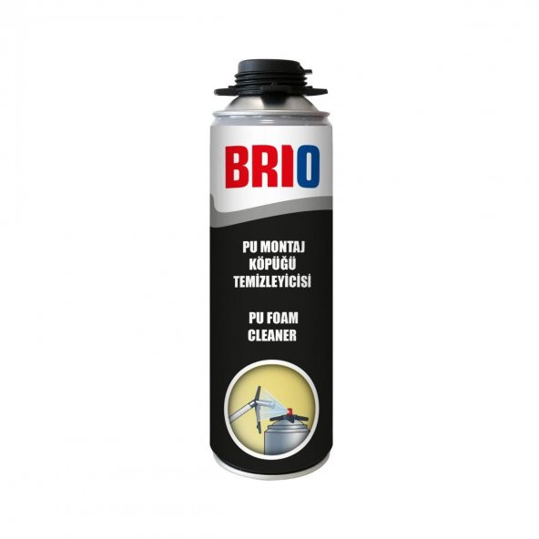 Brio Pu Montaj Köpüğü Temizleyicisi 500 Ml ürün görseli 1
