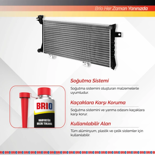 Brio Radyatör Delik Tıkama 300 Ml - Resim 3