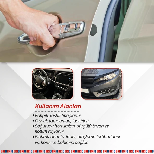 Brio Silikon Sprey 400 Ml - Resim 3