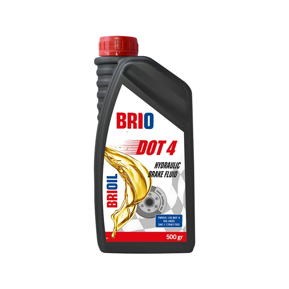 Brio Fren Hidrolik Yağı Dot4 500Ml ürün görseli 1