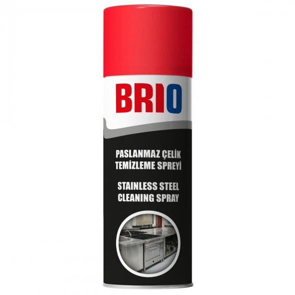 Brio Paslanmaz Çelik Temizleme Spreyi 400 Ml ürün görseli 1