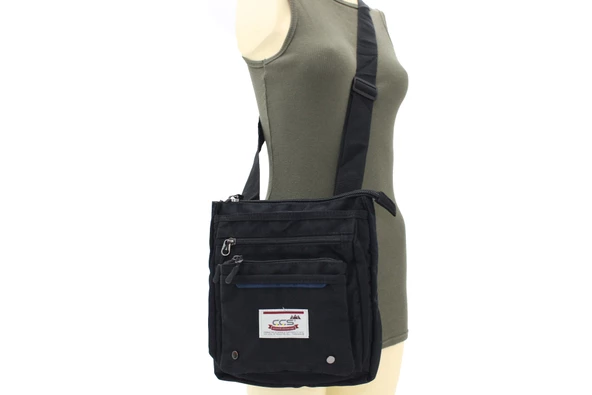 Ççs 31245 Polyester Kumaş Kadın Çapraz Omuz Çanta - Resim 7