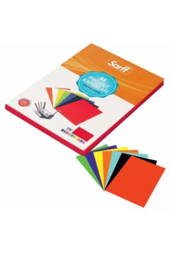 SARFF A-3 Cilt Kapağı 160 Micron Siyah 100 Lü (1 Paket 100 Adet) ürün görseli 1