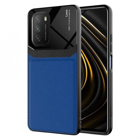 Xiaomi Redmi Note 9 4G Kılıf Deri Görünümlü Emiks Kapak ürün görseli 1