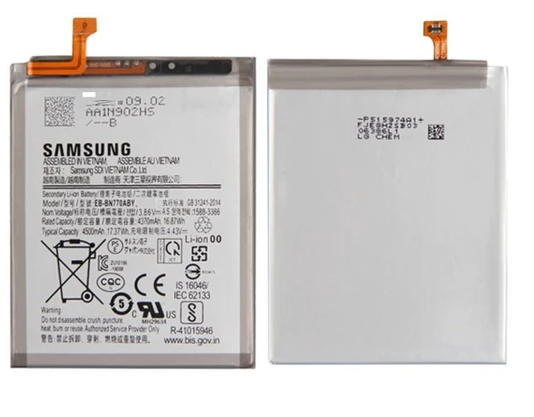 Samsung Galaxy NOTE 10 Lite Uyumlu Batarya Pil Sıfır Orijinal ürün görseli 1