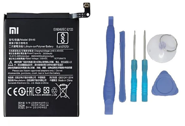 Xiaomi Redmi 7 - BN 46 - Uyumlu Batarya Pil Sıfır Orijinal + TAMİR SETİ ürün görseli 1