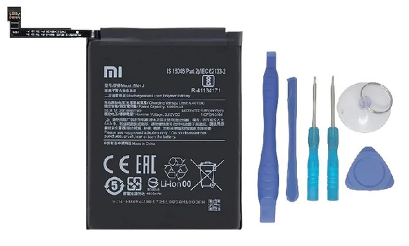 Xiaomi Redmi NOTE 8 PRO - BN 4J - Uyumlu Batarya Pil Sıfır Orijinal + TAMİR SETİ ürün görseli 1