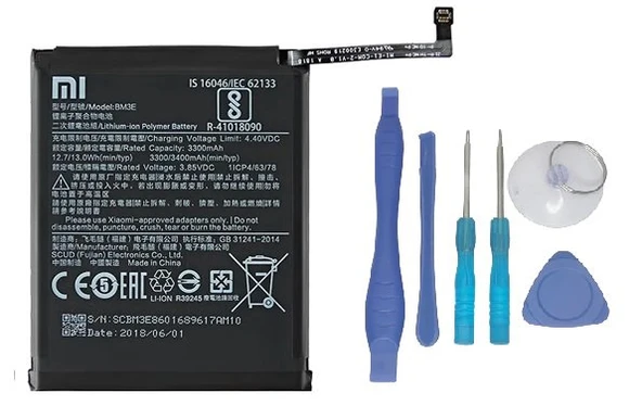 Xiaomi Mİ 8 - BM 3E - Uyumlu Batarya Pil Sıfır Orijinal + TAMİR SETİ ürün görseli 1