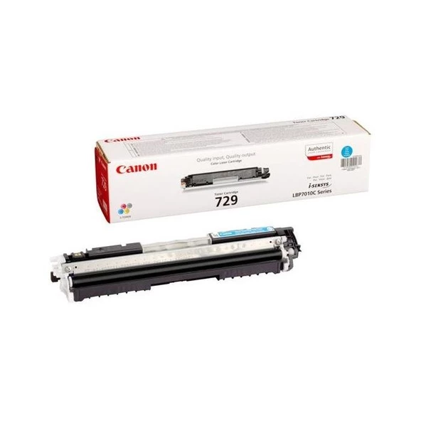 Canon CRG-729C Cyan Mavi 1.000 Sayfa Toner LBP7010-7018 ürün görseli 1
