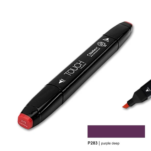 TOUCH TWIN MARKER P283 PURPLE DEEP ürün görseli 1