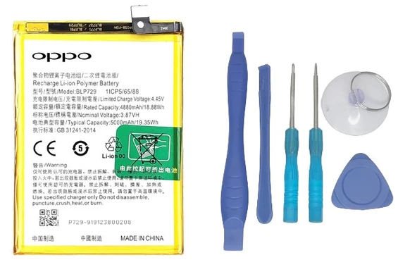 Oppo Realme C11 2021 -Blp729 Uyumlu Batarya Pil Sıfır Orijinal + TAMİR SETİ ürün görseli 1