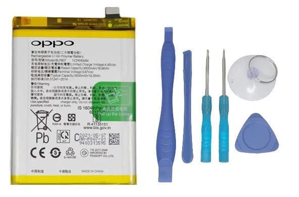 Oppo Realme Q2 - Blp807 - Uyumlu Batarya Pil Sıfır Orijinal + TAMİR SETİ ürün görseli 1