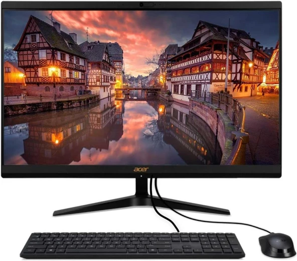 Acer Aspire C24-1700 DQBJFEM006 i3-1215U 8 GB 256 GB SSD Iris Xe Graphics 23.8" Full HD All in One PC Outlet ürün görseli 1