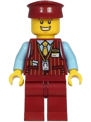 Lego Minifigür Tram Driver Male cty1220 ürün görseli 1