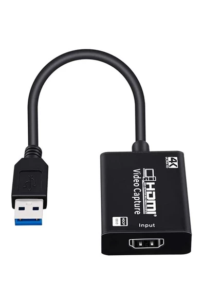 Zilevo 4K HDMI Video Capture USB Görüntü Yakalama Canlı Yayın Kartı Capture Adaptör ürün görseli 1