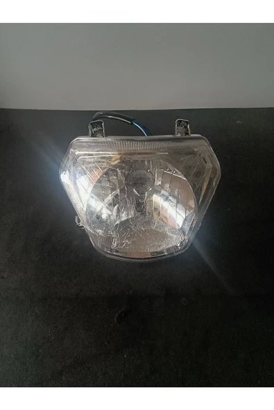 3 TEKERLEKLİ ELEKTRİKLİ MOTOR ÖN FAR - Resim 3